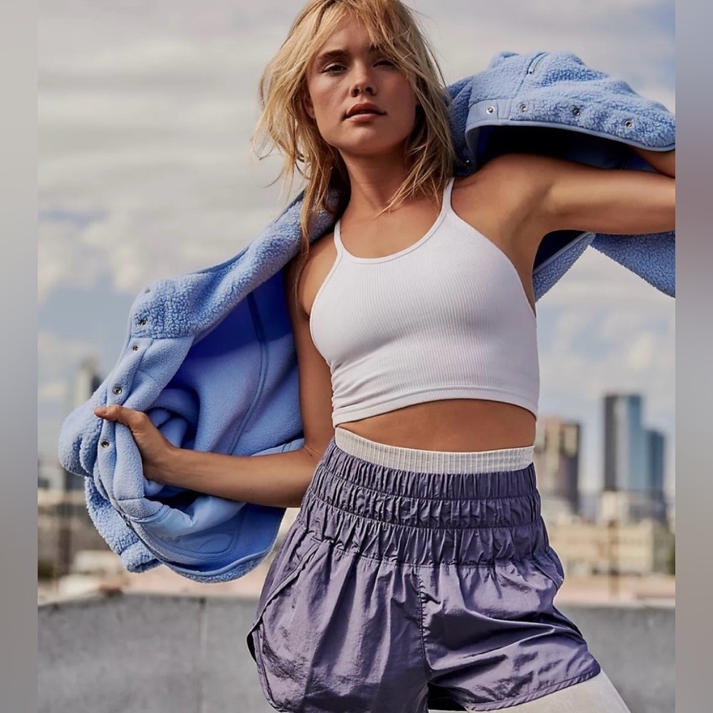 FP Movement The Way Home Lavender Shorts